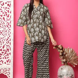 TAG 7 Women Printed Night suit-picture-55