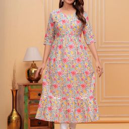 ASHISH PRINT Adults-Women Printed Dresses-image-66