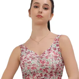 Glamoras Women Floral Print Crop Top-image-73