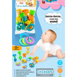 sunny Toysons Rattle set - 11 pieces ( Design and color may vary ) image 2
