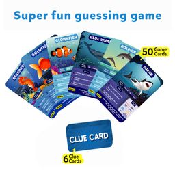 Skillmatics Card Game - Guess in 10 Underwater Animals Gifts for 8 Year Olds and Up Quick Game of Smart Questions Fun Family Game image 2
