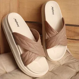 JUMPLITE Women Open Toe Flats-picture-19