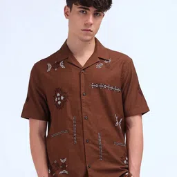 Flying Machine Men Classic Opaque Casual Shirt-image-22
