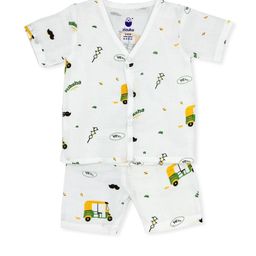 ZIZUKA Unisex Kids Printed Shorts-image-53
