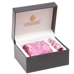 Cazzano Men Accessory Gift Set of Neck Tie & Pocket Square-picture-10