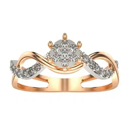 VALANOVA Women Rose Gold Ring Diamond-picture-38