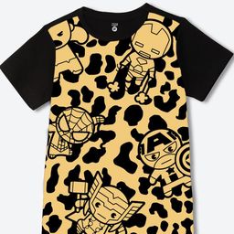 YK Marvel Boys Spider-Man Graphic Printed Round Neck Regular Fit T-shirt-image-76