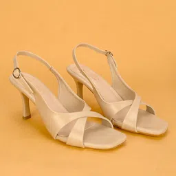 STARTOES Embellished High-Top Stiletto Sandals-picture-28