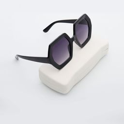 PELLE LUXUR Women Rectangle Sunglasses with UV Protected Lens PL25GS260-image-13