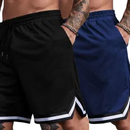culish Men High-Rise Training or Gym Sports Shorts-picture-3
