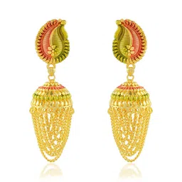 MEMOIR Classic Jhumkas Earrings-image-4