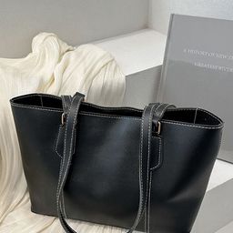 LULU & SKY PU Bucket Hobo Bag-image-81