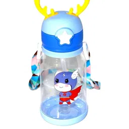 ARPANA BRIGHT Kids Blue Single Plastic Printed Sipper Water Bottle-picture-30