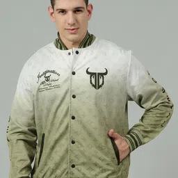 GO DEVIL Men Lightweight Outdoor Open Front Jacket with Patchwork image 3