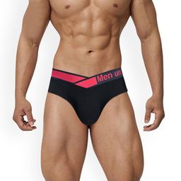 PUMP CLUB Mid-Rise Anti-Bacterial Basic Briefs ART280-Black-M-picture-19
