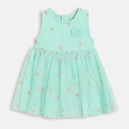 MINI KLUB Floral Print A-Line Dress-image-19