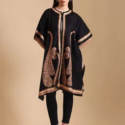 Zamour Women Party Embroidered Shrug-51