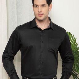 THE FORMAL CLUB Spread Collar Comfort Formal Shirt-image-70