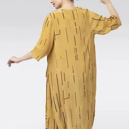 Saltpetre Printed Open Front Longline Modal Shrug image 3
