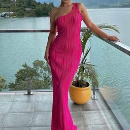 LULU & SKY Bodycon Maxi Dress-image-29