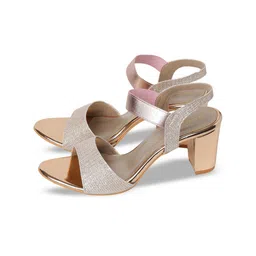 KNEETOES Women Textured Open Toe Flats-39