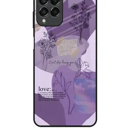 QRIOH Floral Printed Samsung Galaxy M33 5G Back Case Mobile Accessories-picture-4
