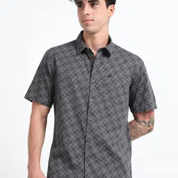 RIGS AND RAGS Men Shelby Opaque Printed Casual Shirt-picture-26