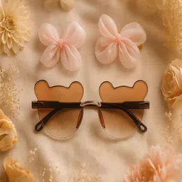 AmazingKarts Girls Cute Bow Hair Clip Accessory with Sun Goggles Design-image-73