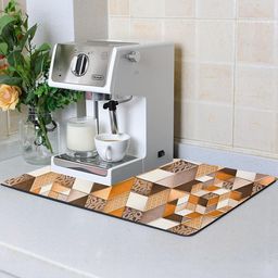 IVAZA Unisex Camel Brown Floor Mats & Dhurries-image-22
