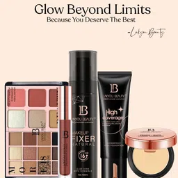 LAKYOU BEAUTY High Coverage Waterproof Base Foundation- 80 ml image 2