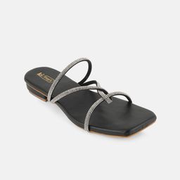 KISTEPS Women Textured Open Toe Flats-image-44