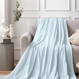 Aapno Rajasthan Blue AC Room Single Bed Blanket-picture-46