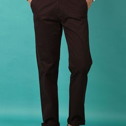 V-Mart Men Mid-Rise Regular Fit Trousers-picture-26