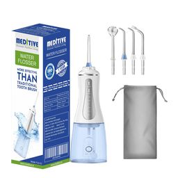 MEDITIVE Cordless Water Flosser For Teeth Cleaner-42