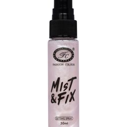 Fashion Colour Mist & Fix Setting Spray For Long Lasting Makeup - 30 ml - Pink-MF10C-101