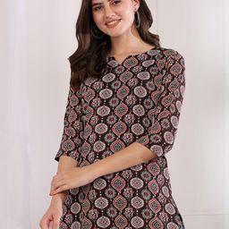 Moda Rapido Women Polyester Straight Kurtis-picture-12