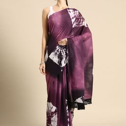 BUTA BUTI Tie and Dye Pure Cotton Saree-image-58