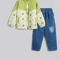 Hopscotch Boys Polyester Printed Clothing Set-picture-0