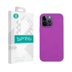 SPRIG Solid Printed iPhone 14 Pro Max Back Case Mobile Accessories-image-69