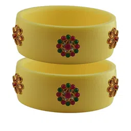 Vidhya Kangan Women Beige Bangle-picture-39