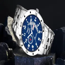 Hala Men Solid Round Foldover Regular Analogue Watch - HL-8188-image-11