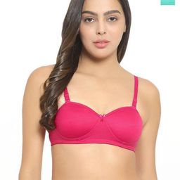 samvar Women Cotton Green,Pink Padded Non-Wired Lingerie Bra Sport wear Gym Crop Tank Top-picture-21