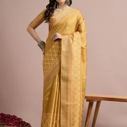 all about you Woven Design Zari Sungudi Saree-image-89