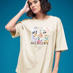 SMARTEES Women Graphic Printed Round Neck Cotton Oversized T-shirt-image-70