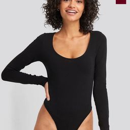 TRENDY ERA Pack Of 2 Round Neck & Square Neck Bodysuit-picture-45