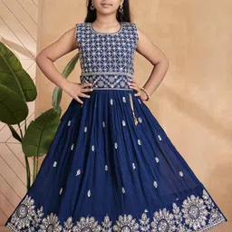 Sangria Girls Georgette Dresses-image-89