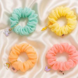 HAIR DRAMA CO. Women Set of 4 Ponytail Holders-image-58