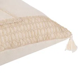 SH Creation and Handlooms 2-Pcs Off-White Embellished Pre-FilledCushions-17