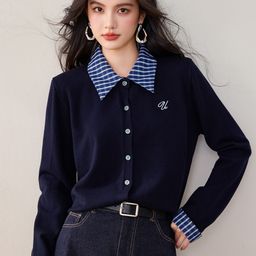 JC Collection Women Round Neck Cardigan-image-80