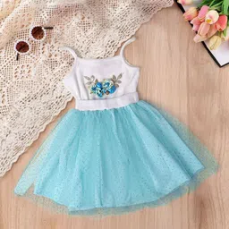 pspeaches Net Fit & Flare Dress-image-74
